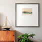 Layered Horizon I - Double Matboard Framed Print
