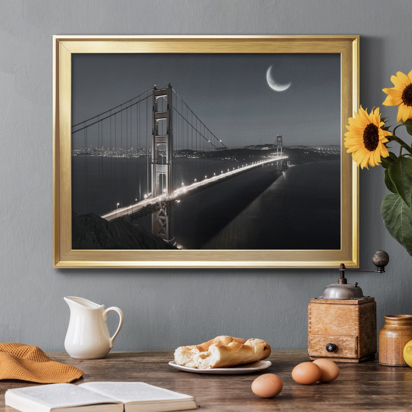 Moonrise Premium Classic Framed Canvas - Ready to Hang