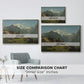 Balestrand, 1848 - Floater Framed Canvas Print