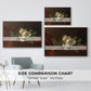 Magnolia on Red Velvet, c. 1885-1890 - Floater Framed Canvas Print