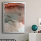 Red Ochre Abstract IV - Modern Framed Canvas Print