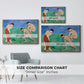 Game of Bowls, 1908 - Floater Framed Canvas Print