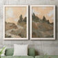 Hillside Walking Path I - Premium Framed Canvas 2 Piece Set - Ready to Hang