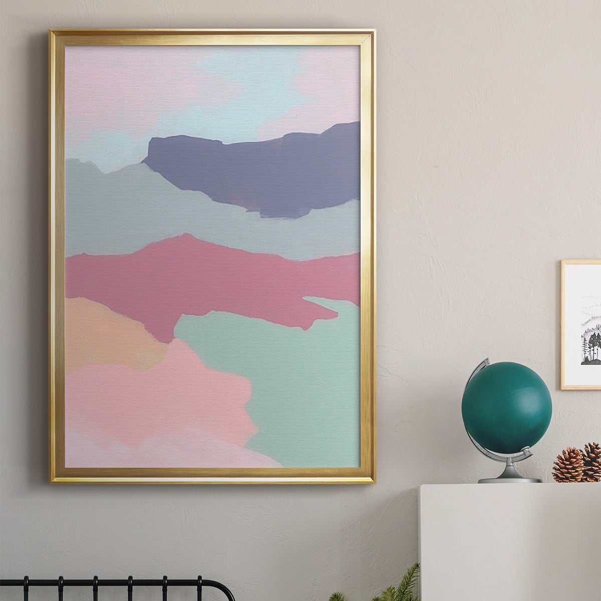 Desert Prism I - Modern Framed Canvas Print