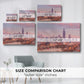 Vintage Chicago Skyline - Gallery Wrapped Canvas