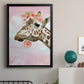 Floral Fun II - Modern Framed Canvas Print