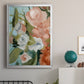 Bouquet Scatter II - Modern Framed Canvas Print