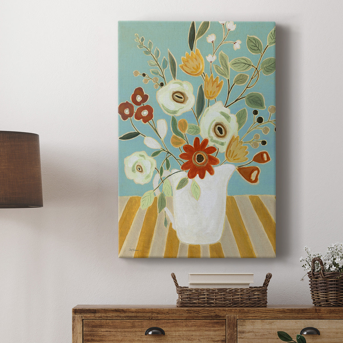 Joyful Blossoms I - Canvas Art Print