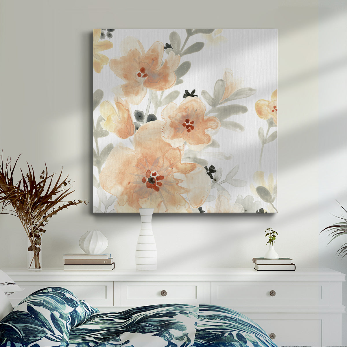 Blush Garden III - Canvas Art Print