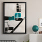 Geometry Notes I - Modern Framed Canvas Print