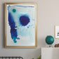 Spare Blue II - Modern Framed Canvas Print