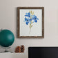 Blue Blossom Botanical III - Premium Canvas Framed in Barnwood - Ready to Hang