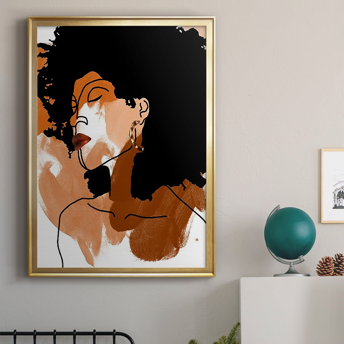 Phenomal Women II - Modern Framed Canvas Print