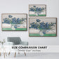 Irises, 1890 - Floater Framed Canvas Print