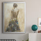 Garden Gown - Modern Framed Canvas Print