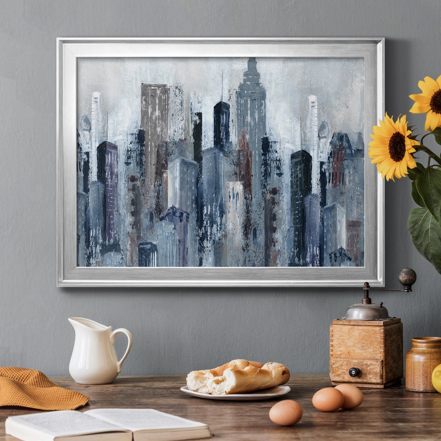 City Mood Premium Classic Framed Canvas - Ready to Hang