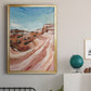 Impasto Plateau II - Modern Framed Canvas Print