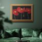 Poppy Trio I Premium Framed Canvas- Ready to Hang