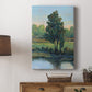 Tree by the Riverbank I Premium Gallery Wrapped Canvas - Ready to Hang