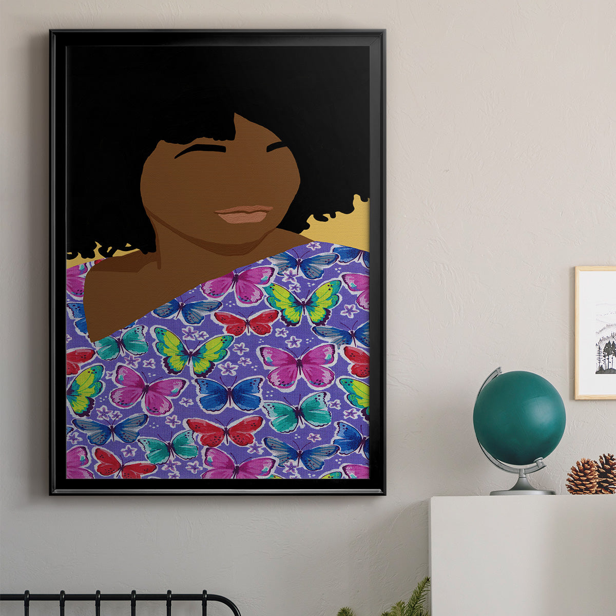 Care Giver II - Modern Framed Canvas Print