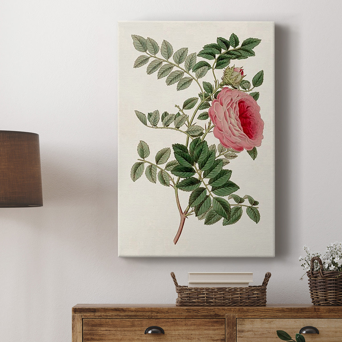 Pink Floral Mix I - Canvas Art Print