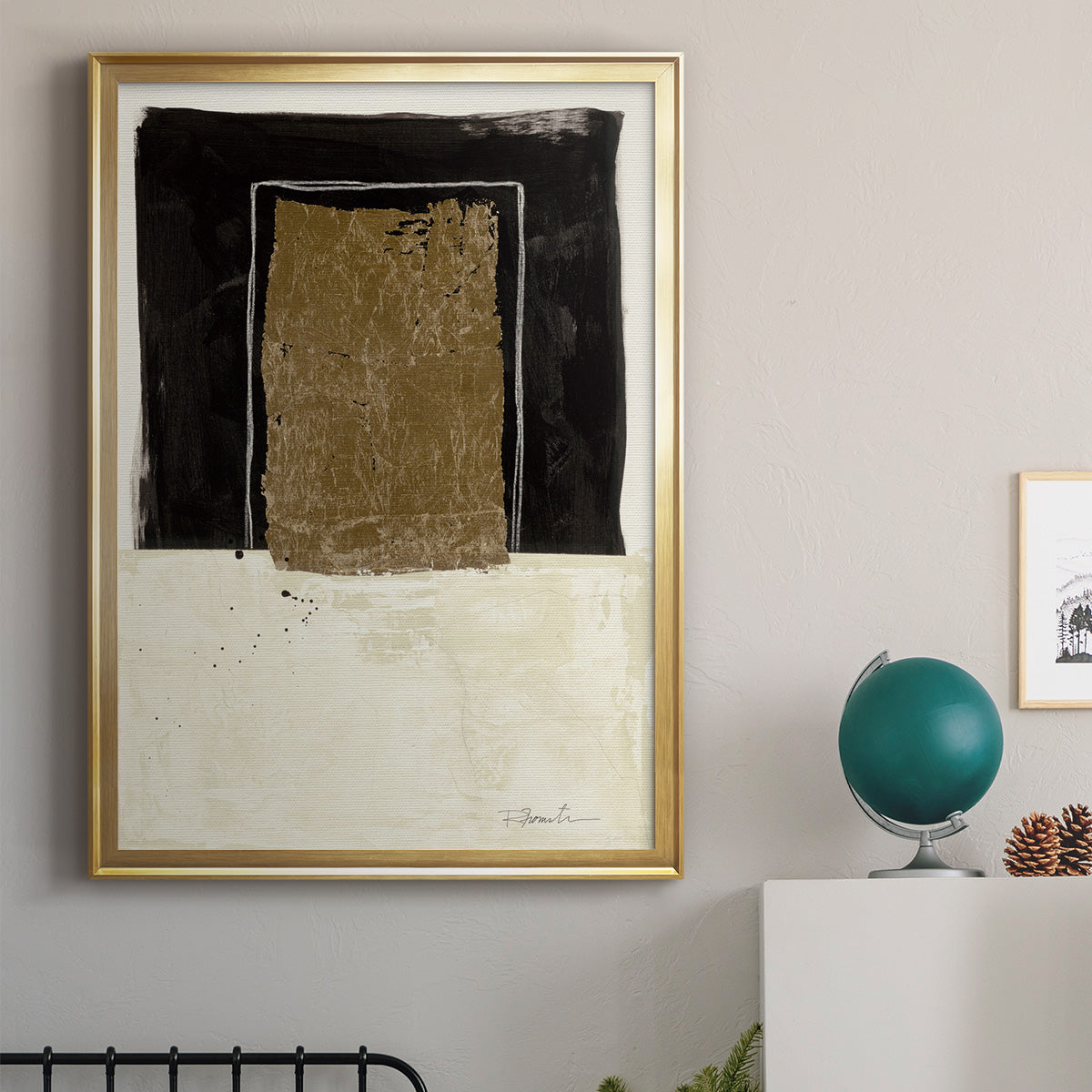 Standing Strong I - Modern Framed Canvas Print