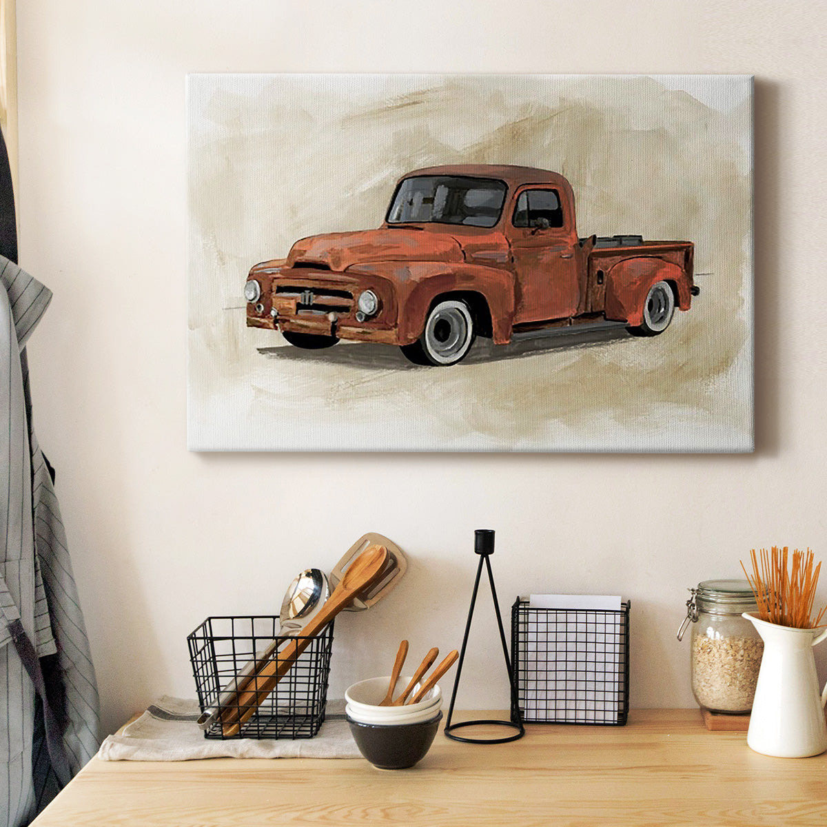 Pickup IV - Canvas Art Print