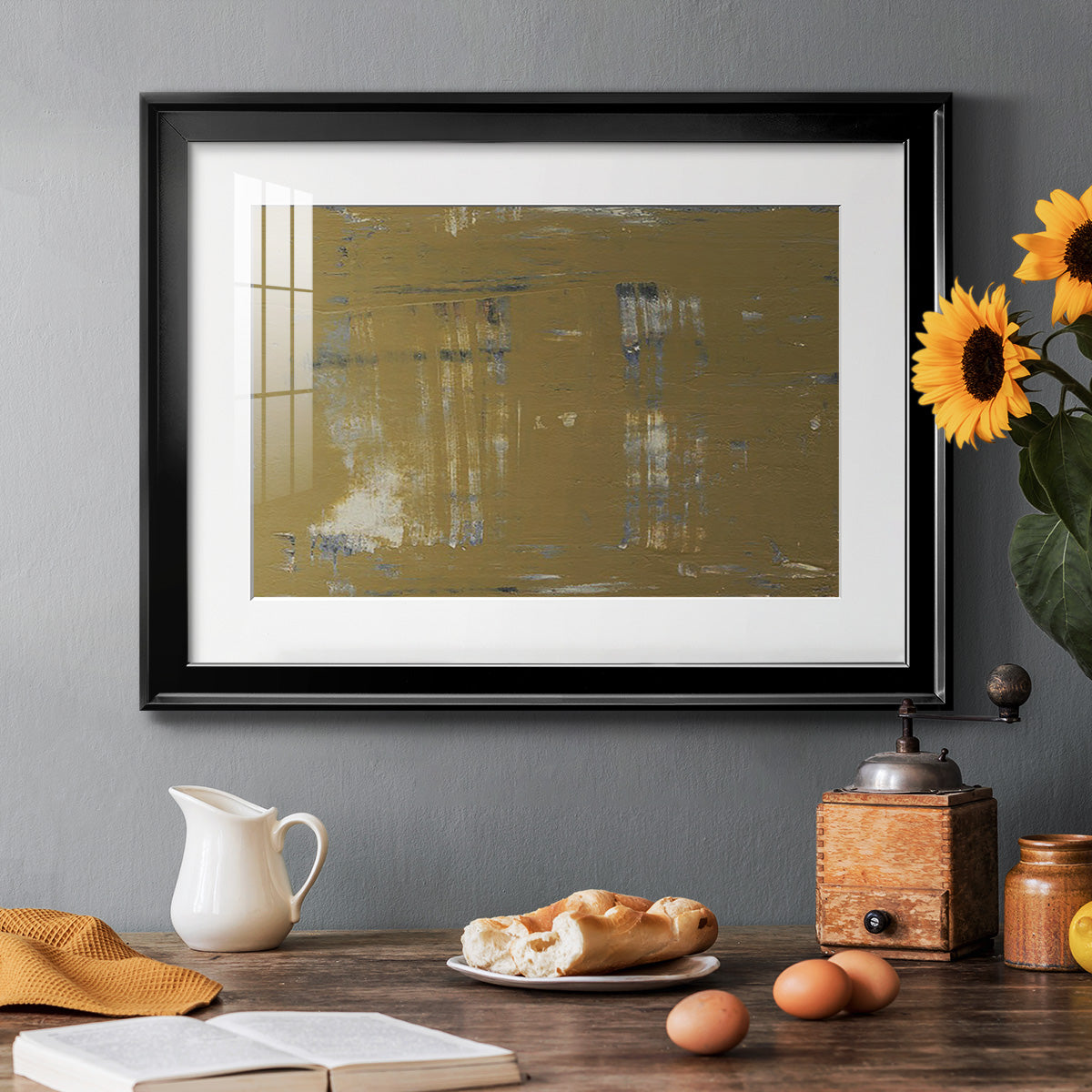 Mystique Abstract II - Modern Framed Art Print