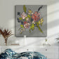 Blush & Paynes Bouquet II - Canvas Art Print