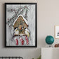 Winter Birds - Modern Framed Canvas Print