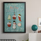 Mrs. Claus Bake Shop - Modern Framed Canvas Print