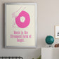 Sweet Melody IV - Modern Framed Canvas Print