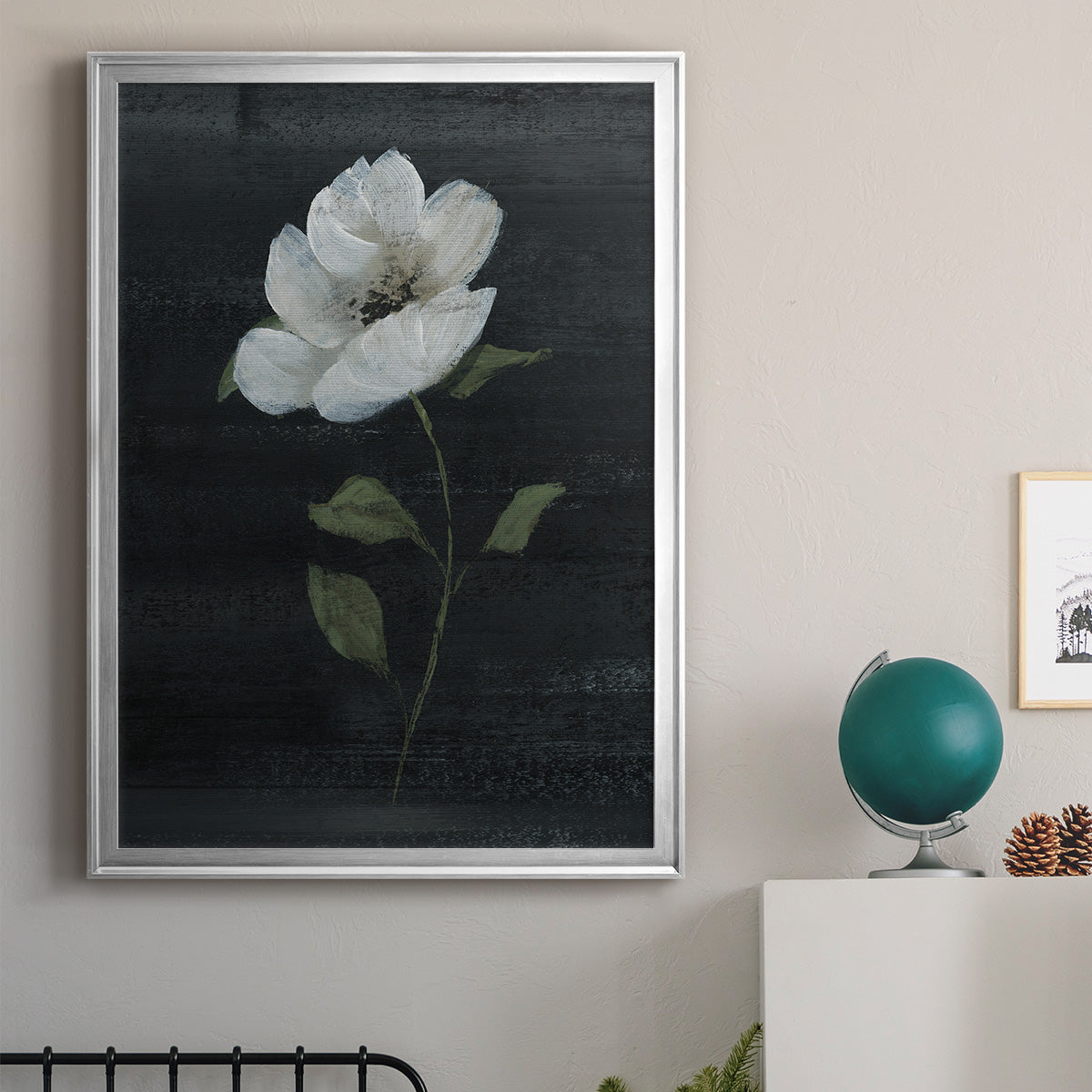 Country Botanical II - Modern Framed Canvas Print