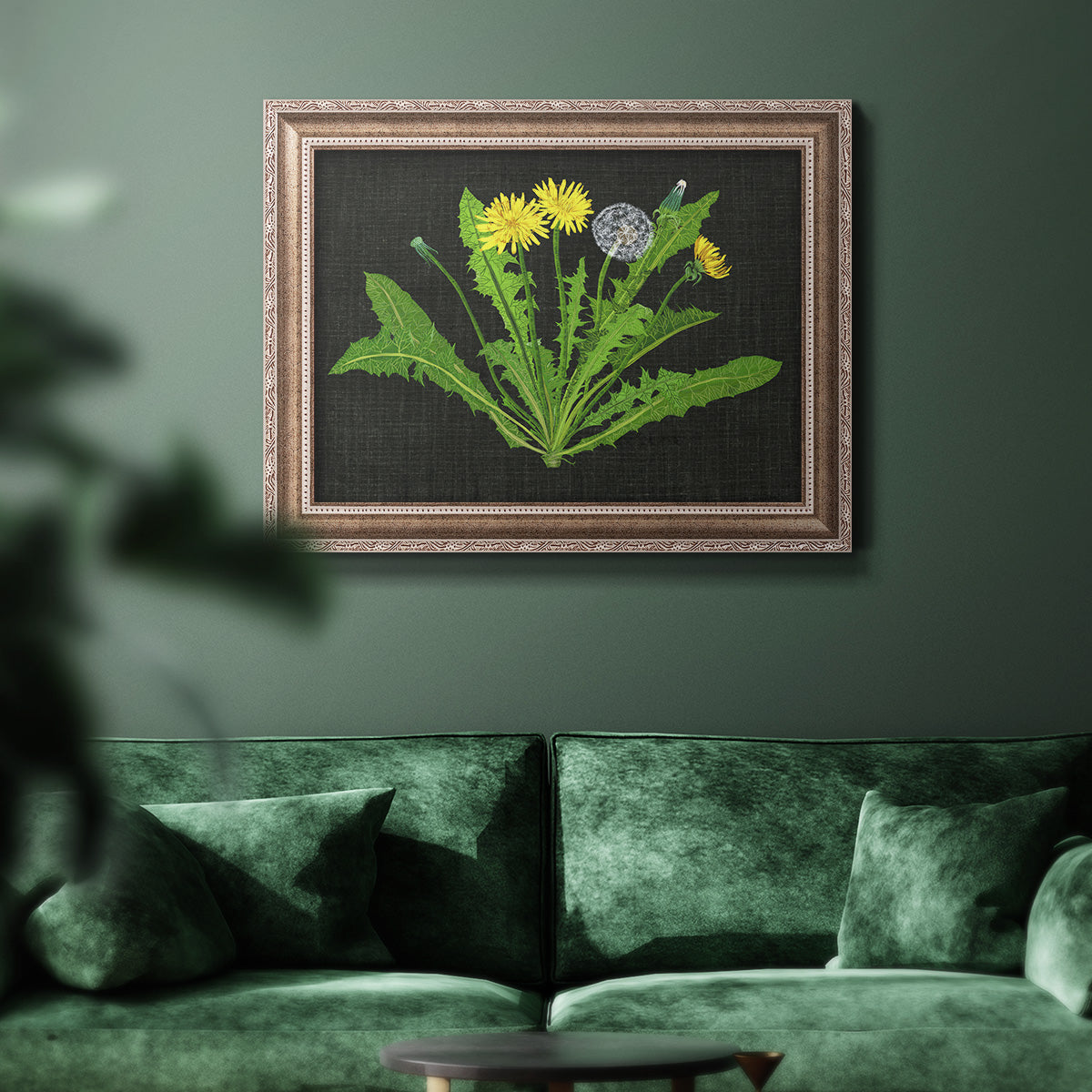 Wild Dandelion II Premium Framed Canvas- Ready to Hang