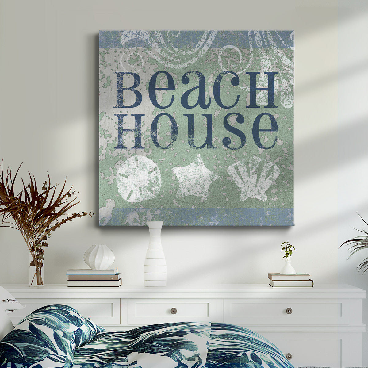 Beach Sign I - Canvas Art Print