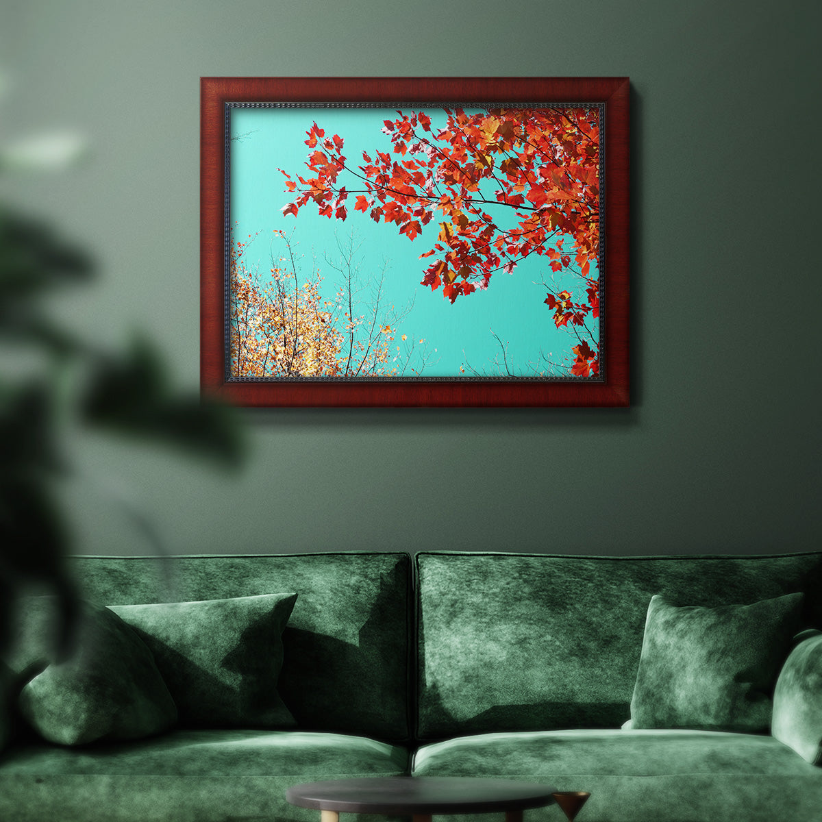 Autumn Tapestry I - Ornate Framed Canvas Print