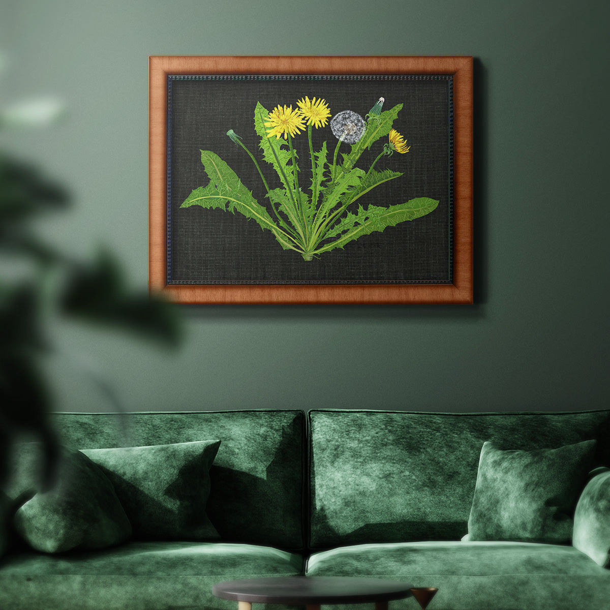 Wild Dandelion II Premium Framed Canvas- Ready to Hang