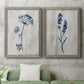 Indigo Botanical I - Premium Framed Canvas 2 Piece Set - Ready to Hang