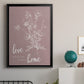 Love Home - Modern Framed Canvas Print