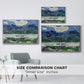 Olive Trees with the Alpilles in the Background, 1889 - Floater Framed Canvas Print