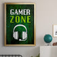 It's Game On IV - Modern Framed Canvas Print