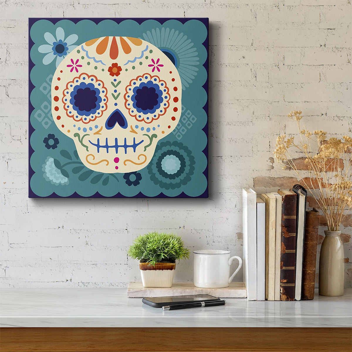 Calaveras I -Premium Gallery Wrapped Canvas - Ready to Hang