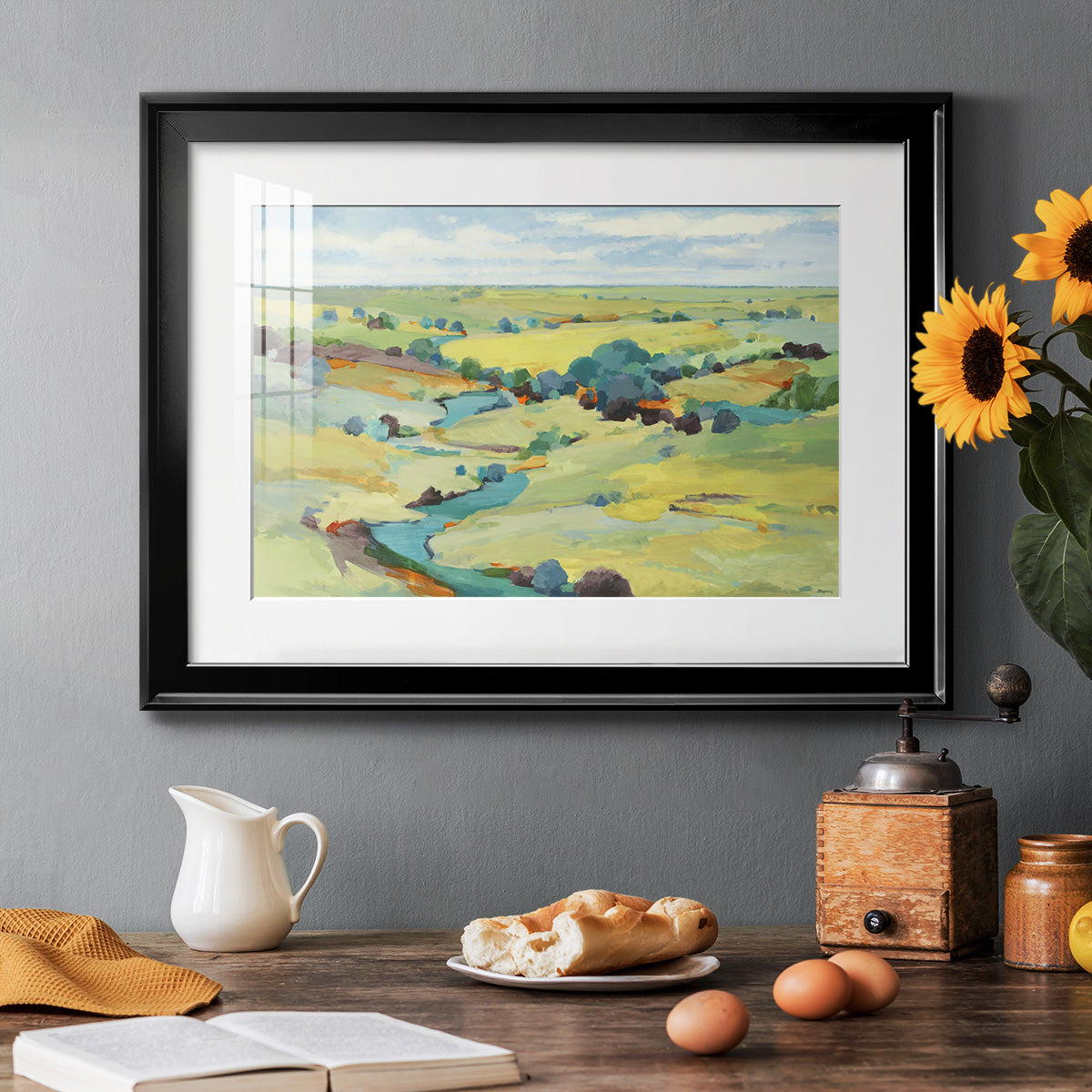 Idyll Sweep Premium Framed Print - Ready to Hang