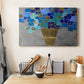 Blue Love Premium Gallery Wrapped Canvas - Ready to Hang