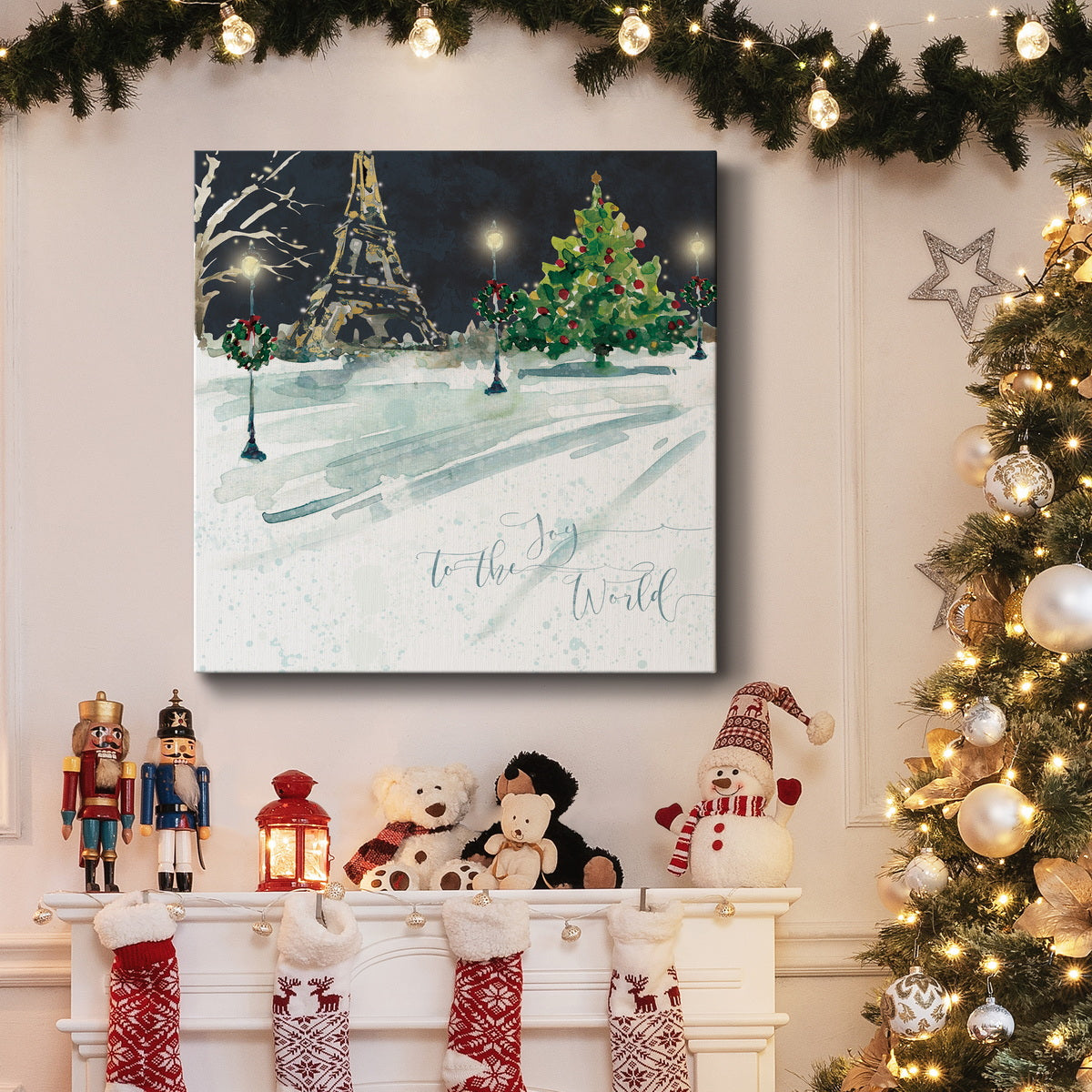 Paris Joy-Premium Gallery Wrapped Canvas - Ready to Hang