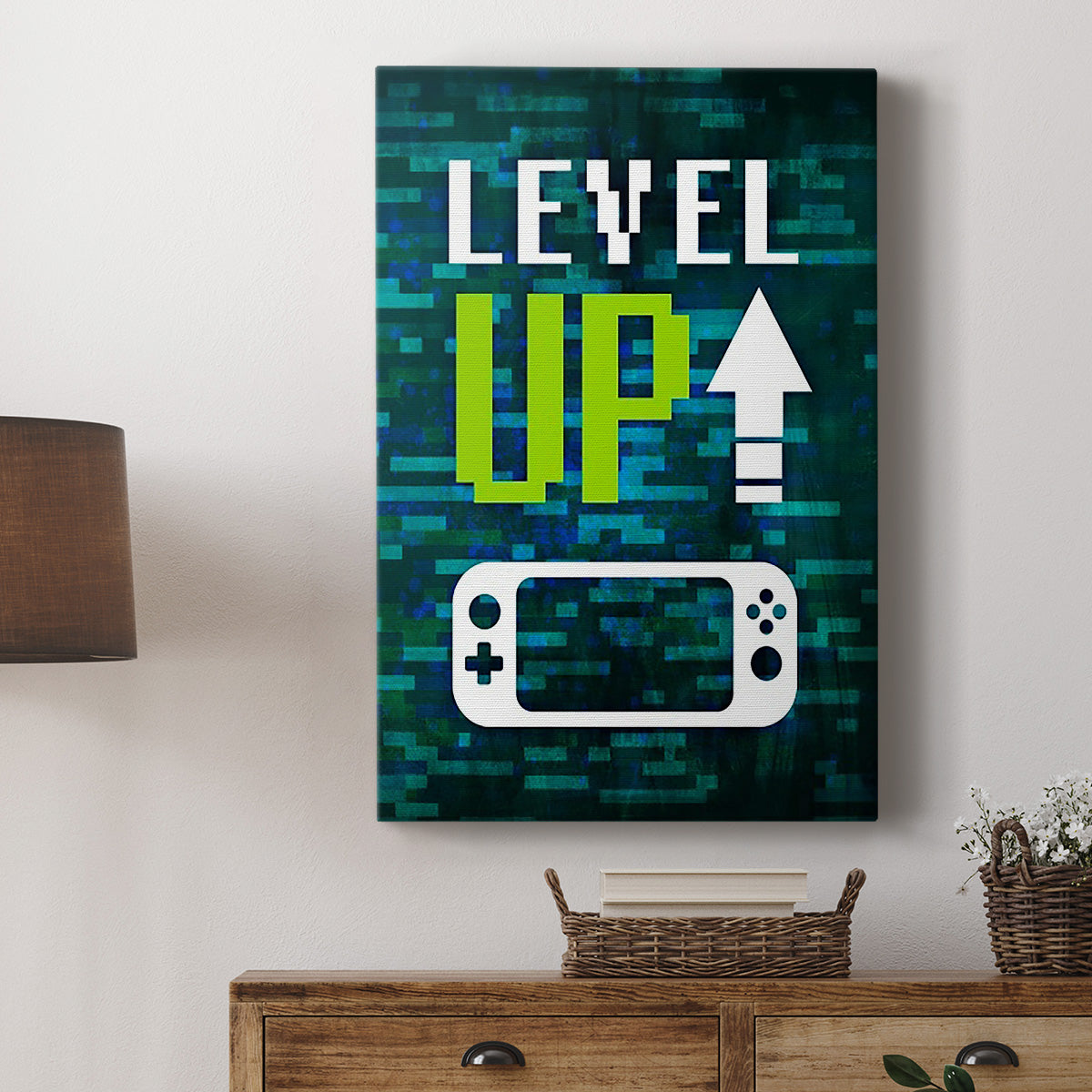 It's Game On III Premium Gallery Wrapped Canvas - Ready to Hang