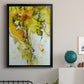 Golden Foliage II - Modern Framed Canvas Print