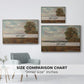 Landscape at Hampstead, with Harrow in the Distance, c. 1849-1855 - Floater Framed Canvas Print