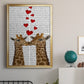 Love is in the Air Collection B - Modern Framed Canvas Print