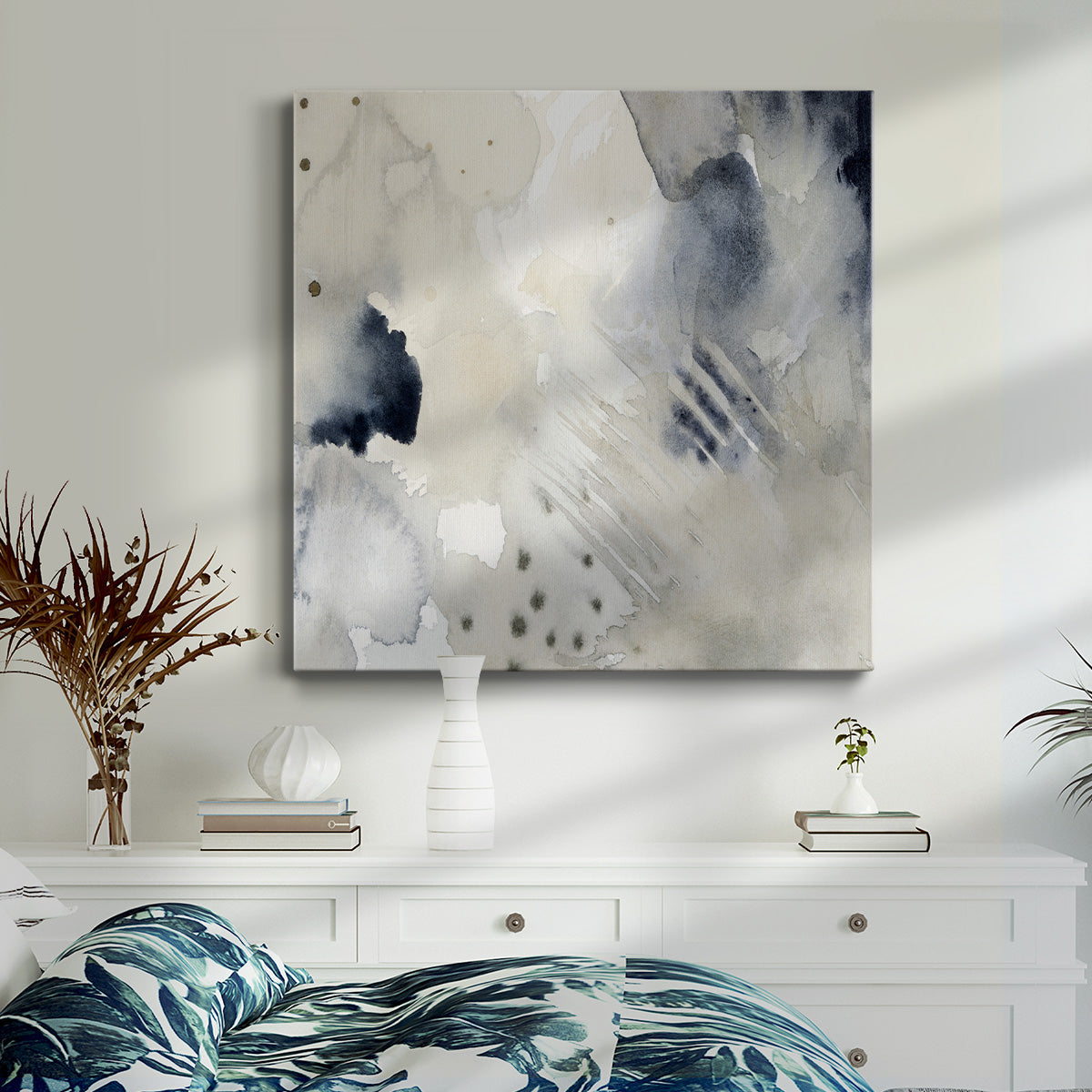 Dried Bergamot in Mist III - Canvas Art Print